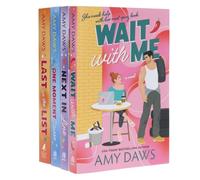 Wait With Me Series by Amy Daws 4 Book Sprayed Edges Collection Set (Wait With Me, Next in Line, One Moment Please & Last on the List)