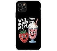 Wait You Blended Me Strawberry Milkshake Kawaii Pun Case for iPhone 11 Pro Max