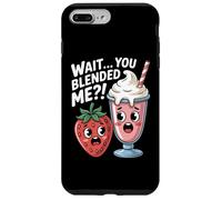Wait You Blended Me Strawberry Milkshake Kawaii Pun Case for iPhone 7 Plus/8 Plus