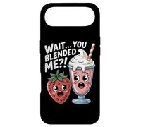 Wait You Blended Me Strawberry Milkshake Kawaii Pun Case for iPhone Air