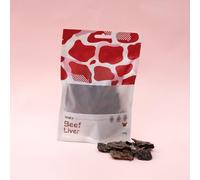 Waita Air Dried Beef Liver Dog Treats & Cat Treats 5 x 100g | 100% Beef Liver | High Protein Natural Grain Free Treats | Crunchy Training Rewards & Meal Topper