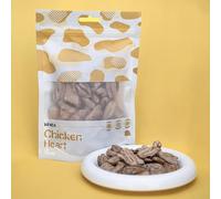 Waita Freeze Dried Chicken Hearts Dog Treats & Cat Treats 40g | 100% Chicken Hearts | High Protein Natural Treats | Grain Free | Single Ingredient Training Rewards