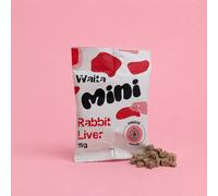 WAITA Mini Freeze Dried Rabbit Liver Cubes 15g