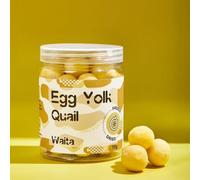 Waita pets All Natural Quail Egg Yolk Freeze-Dried Cat Treats Toppers (70g Can), Fresh Quail Egg Yolk Dog Treats; Freeze Dried to Protect Nutrition and Rich Protein, Easy Digestion for Cats and Dogs