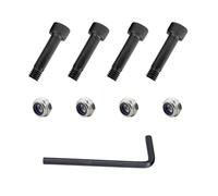 WAITCOOK Replacement Auger Motor Shaft Nut & Bolt for Most of AC Pellet Grill,As Traeger/Pit Boss/Camp Chef/Z Grills Wood Pellet Grills,etc