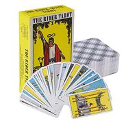 Waite Tarot Cards with Instructions - 78 Rider Tarot Cards for Destiny Divination, Card Games for Parties, Tarot Cards Suitable for Beginners & Experienced Players, Mysterious Gift for Friend