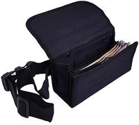 Waiter Bag in Polyester Canvas - Practical Waiter Wallet - Sold without Coin - 1 Pocket with Internal Zip - Closure by Magnets - Bars, Merchants, Restaurants, Fairgrounds