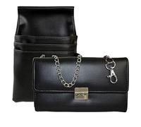 Waiter's Wallet with Holster Holster, black, 17,3 x 10,0 cm, Classic