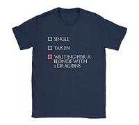 Waiting for 3 Dragons Mens T-Shirt Small Navy Game of Thrones Gift Funny Boyfriend Gift
