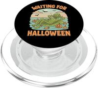 Waiting For Halloween Swamp Monster Summerween PopSockets PopGrip for MagSafe