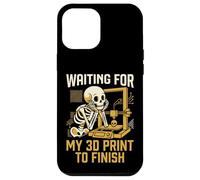 Waiting For My 3D Print To Finish Funny Maker Design Case for iPhone 12 Pro Max