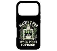 Waiting For My 3D Print To Finish Funny Maker Design Case for iPhone 17 Pro