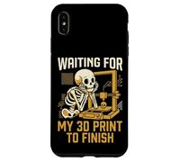 Waiting For My 3D Print To Finish Funny Maker Design Case for iPhone XS Max