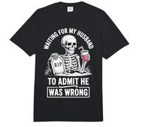 Waiting for My Husband to Admit He was Wrong Comfort Colors Adult Heavyweight T-Shirt