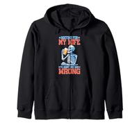 Waiting For My Wife To Admit She Was Wrong Zip Hoodie