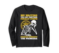 Waiting For Partner To Stop Feeding The Primiera Scopa Long Sleeve T-Shirt
