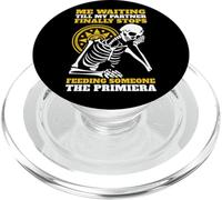Waiting For Partner To Stop Feeding The Primiera Scopa PopSockets PopGrip for MagSafe