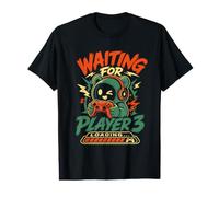 Waiting for Player 3 Baby Birth to Be Parents Value Graphic T-Shirt