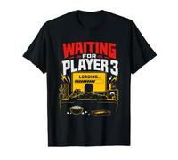 Waiting for Player 3 Baby Birth to Be Parents Value Graphic T-Shirt