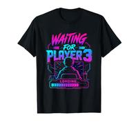 Waiting for Player 3 Baby Birth to Be Parents Value Graphic T-Shirt