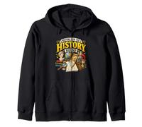 Waiting For The History Round Trivia Lover Zip Hoodie