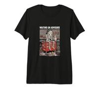 Waiting On Advisors Mechanic Skeleton Workshop Premium T-Shirt