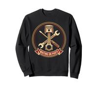 Waiting On Parts Funny Mechanic Car Auto Repair Sweatshirt