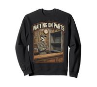 Waiting On Parts Funny Mechanic Car Auto Repair Sweatshirt