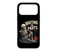 Waiting On Parts Funny Skeleton Life of Mechanic Case for iPhone 17 Pro Max