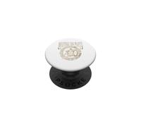 Waiting On Parts Tshirt Mechanic Skeleton Auto Repair Funny PopSockets Adhesive PopGrip