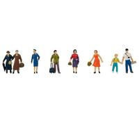 Waiting Passengers (8) Figure Set HO/OO gauge Faller 151616