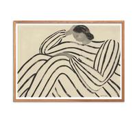 Waiting Poster - The Poster Club - Unframed Multicoloured 50x70