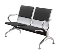 Waiting Room Bench Set - Armchair Guest Seating with Backrest for Hospitals Airports Banks Lounges and Conference Rooms - Comfortable & Durable Design