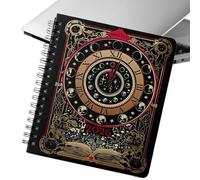 Waiting the Night 2026 Weekly Planne, Gothic Planner 2026 with Tabs, 18X22CM Waiting the Night Journal Hardcover, Creative Tarot Card Dated Diary Organisers, for Daily Schedule Goals