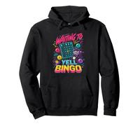 WAITING TO YELL BINGO For Women Seniors Grandma Pullover Hoodie