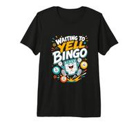 Waiting to Yell Bingo Womens Bingo Player Premium T-Shirt