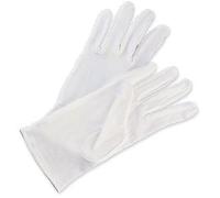 waiting waitressing Gloves Ladies White 100% Cotton - Size M - traditonal waiting waitressing / serving clothing for your establishment