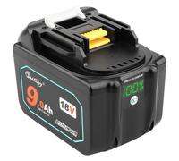 waitley 18V 9.0Ah Replacement Battery Compatible with BL1830 BL1840 BL1850 BL1860 BL1890 Lithium-Ion Battery Tools with LED Indicator