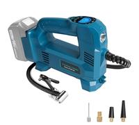 Waitley Cordless Tyre Inflator Air Compressor for Makita 18V Battery, 150 PSI Portable Tyre Pump with Digital Pressure Gauge, LED Light for Cars, Motorcycles, Bicycles and Sports Balls (Tool Only)