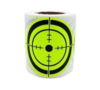 WAITLOVER 200pcs Splatter Target Self Adhesive Splatter Targets Stickers Reactive Adhesive Shoot Training Sticker Paper Splatter