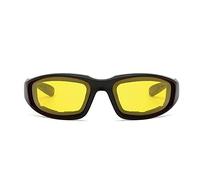 WAITLOVER Outdoor Riding Goggles Ski Glasses CS Tactical Sunglasses Sponge Goggles Car Night Vision C3V1 Windproof Sports Motorcycle Shoot