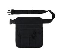 Waitress Aprons Server Aprons Server Pouch with Adjustable Belt Buckle Money for Cash Black Restaurant Busy Service Accessory