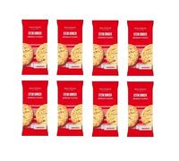 Waitrose All Butter Cookies, 8 Pack, 200g, Belgian Chocolate Varieties (Pack of 8, Stem Ginger All Butter Cookies 8 Pack 200g)