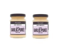 Waitrose Cooks' Ingredients Garlic Puree Jar 100g (Pack of 2)