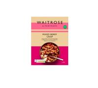 Waitrose Crisp Cereal Selection 500g - Mixed Berry, Nut & Triple Chocolate Crunch (Pack of 1, Mixed Berry Crisp 500g)