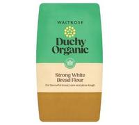 Waitrose Duchy Strong White Bread Flour 1.5kg High Protein Perfect for Bread and Pizza Dough