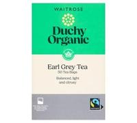 Waitrose Duchy Tea Bags - 50 & 100 Pack - Peppermint, Earl Grey, English Breakfast, Green & Everyday Tea (Pack of 1, Earl Grey Tea Bags 50 Pack 125g)