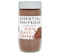 Waitrose Essential Rich Roast Instant Coffee Granules, 100g, Glass Jar, Fairtrade (1 Jar (1x 100g))