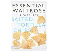 Waitrose Essential Salted Tortilla Chips 200g (2 Bags)