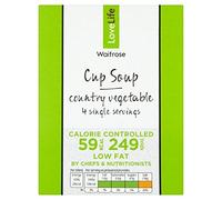 Waitrose Love Life Country Vegetable Cup Soup 4 x 16.5g